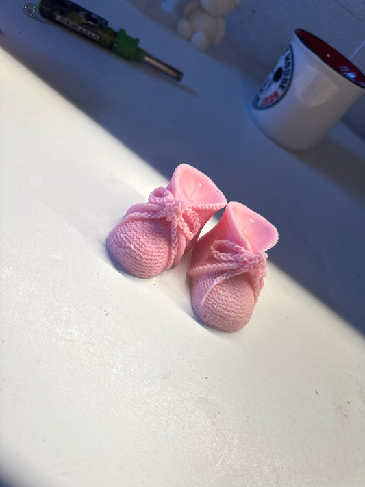 Vela patucos bebe